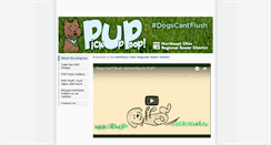 Desktop Screenshot of dogscantflush.org